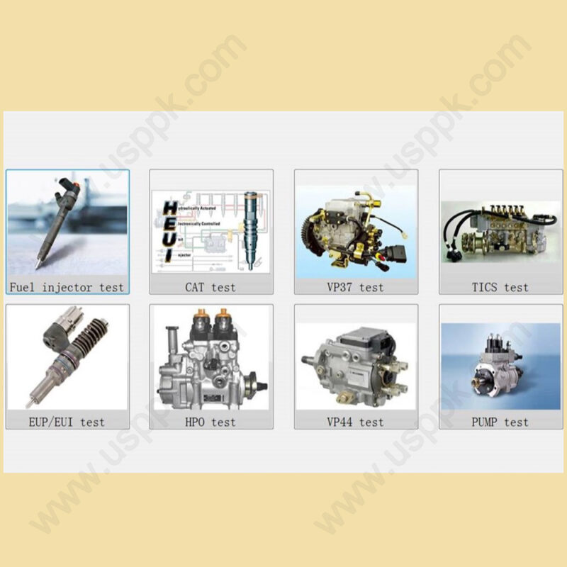 EUI/EUP/VP44/VP37/HEUI/Common Rail Injector and Injector Multi-Fuctional Tester